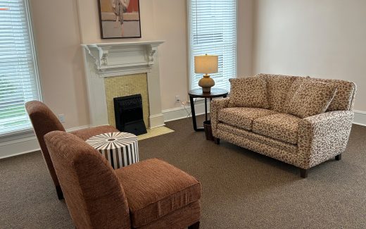 counseling office with couches