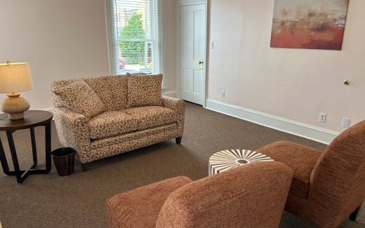 counseling room with couch